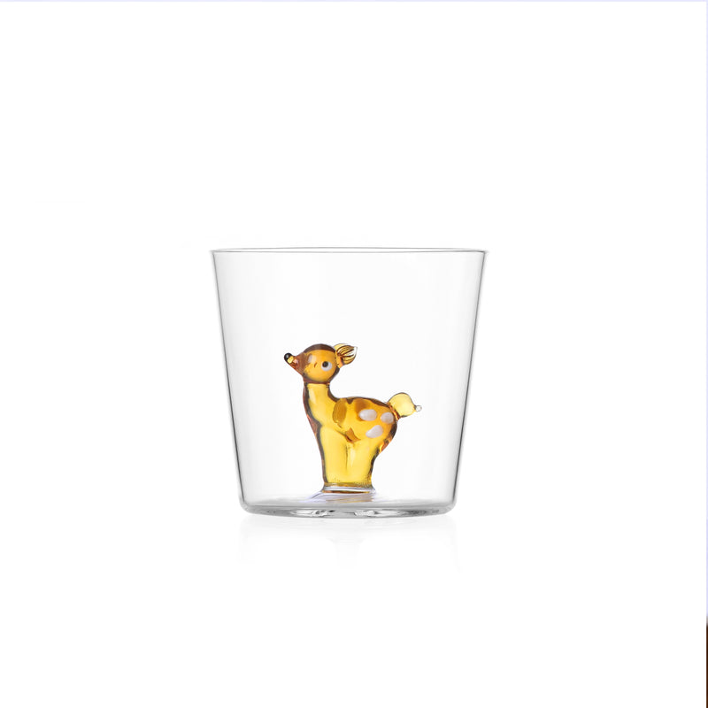 Glas mit Bambi