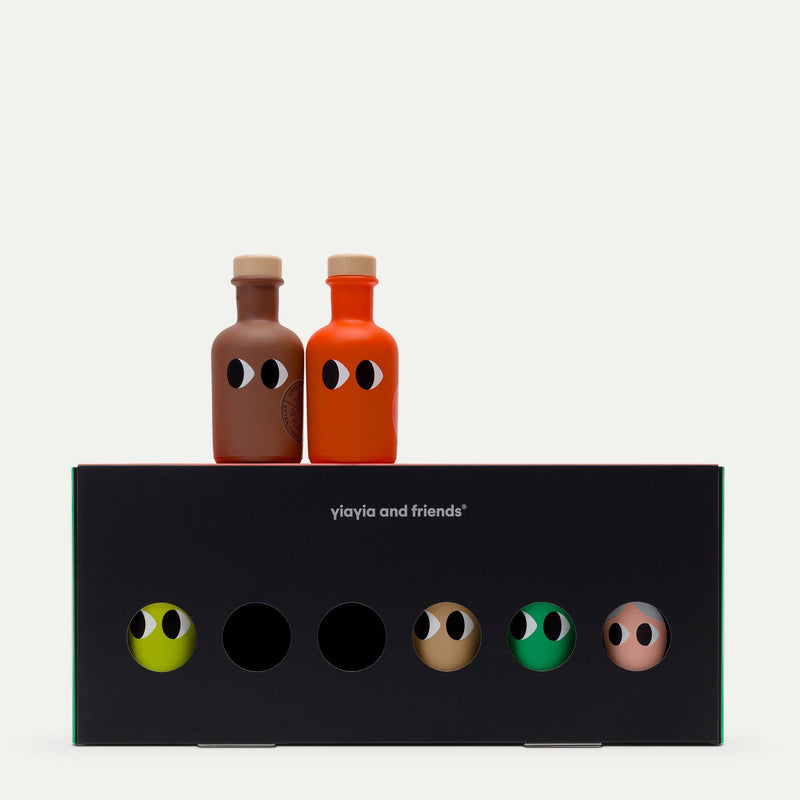 Mini-Olivenöl-Geschenkbox