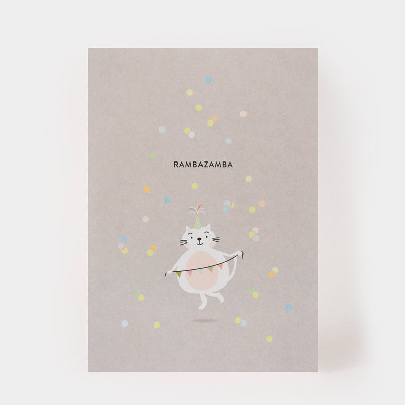 Postkarte RAMBAZAMBA