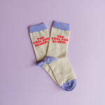 Too cool for school-Socken Flieder Gr. 31-34