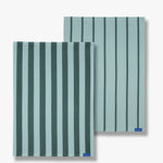 Geschirrtuch Stripes 2er Set - Green