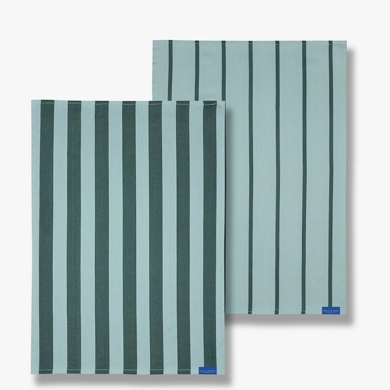 Geschirrtuch Stripes 2er Set - Green