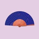 Fächer handgefertigt DANCING WAVES