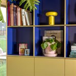 Bilderrahmen Hellblau