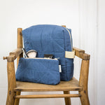 Kosmetiktasche "Lalita" Wave Blue | wohnkram