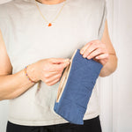 Kosmetiktasche "Lalita" Wave Blue | wohnkram