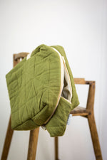 Kulturtasche "Cosima" Olive | wohnkram