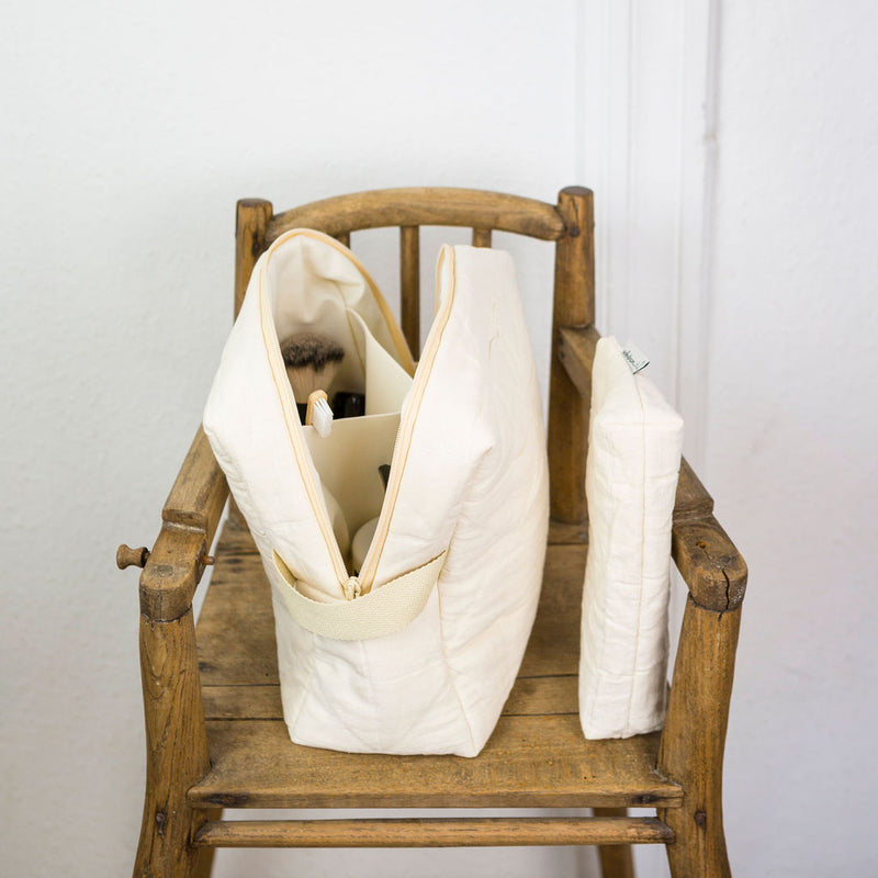 Kulturtasche "Cosima" Offwhite | wohnkram