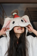 Handtuchponcho ELEPHANT - Organic Cotton