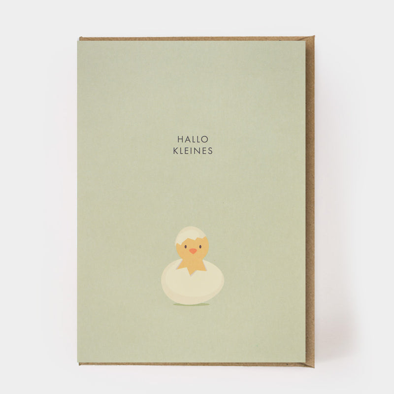 Klappkarte HALLO KLEINES