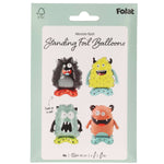 Stehende Folienballone MONSTER 35 x 40 cm