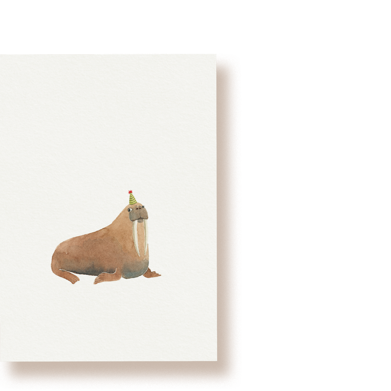 Walross | Postkarte