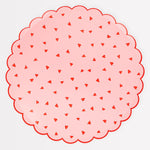 Party Teller mit Herzen