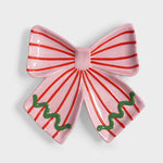 Teller Schleife rosa