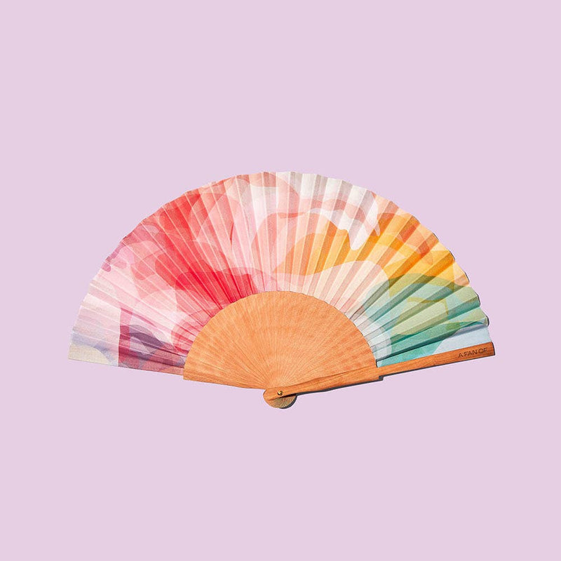 COLOUR HARMONY handgefertigter Fächer