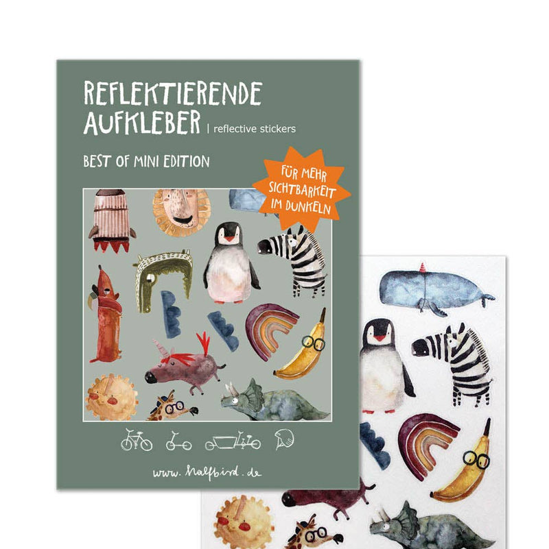 Reflektierende Aufkleber