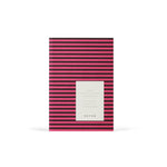 Notizheft VITA Small - Bordeaux Stripes