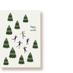 Happy Winter Green | Postkarte