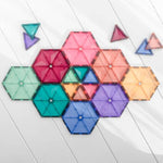 40 Piece Pastel Geometry Pack EU | Connetix