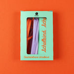 Geschenkband-Set SCHULKIND Mint/Flieder/Rot