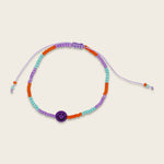 Kinderarmband Smile lila