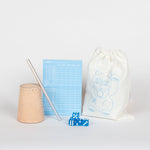 Würfelspiel Set HELLBLAU