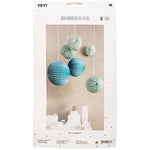 Lampions Aqua - 3 Stück