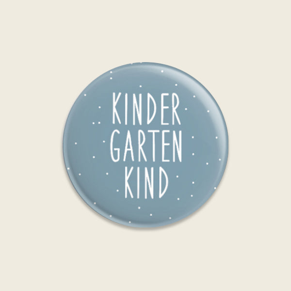 Button KINDERGARTENKIND Blau