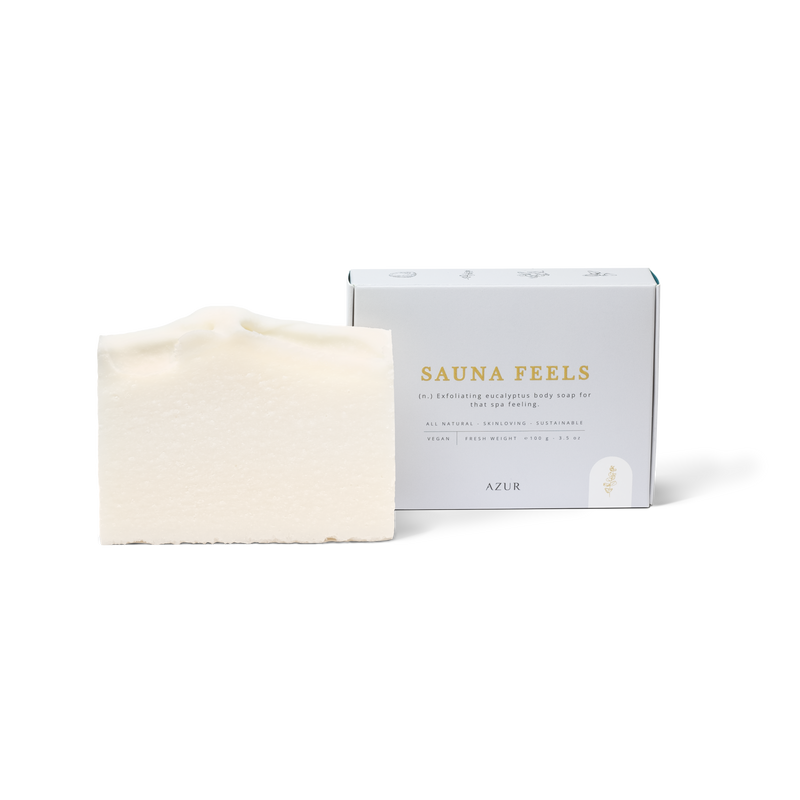 SAUNA FEELS - natürliche Salzseife