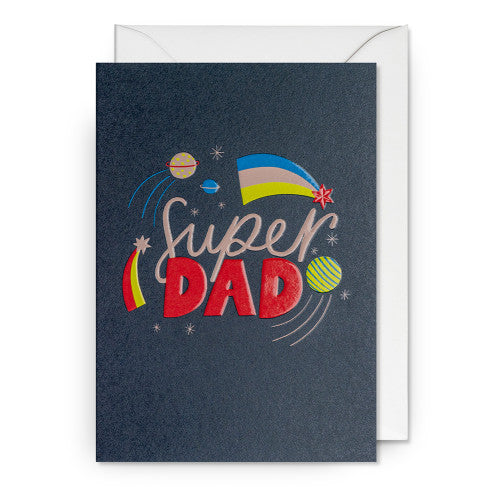 Grußkarte Super DAD