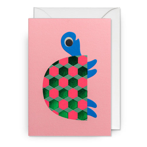 Grußkarte Schildkröte