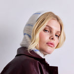 Alpaka-Sturmhaube mit Reißverschluss