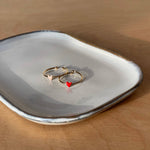 GRANT Herzring (mohnrot)