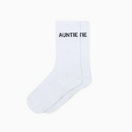 Auntie Socken - Weiß/Schwarz