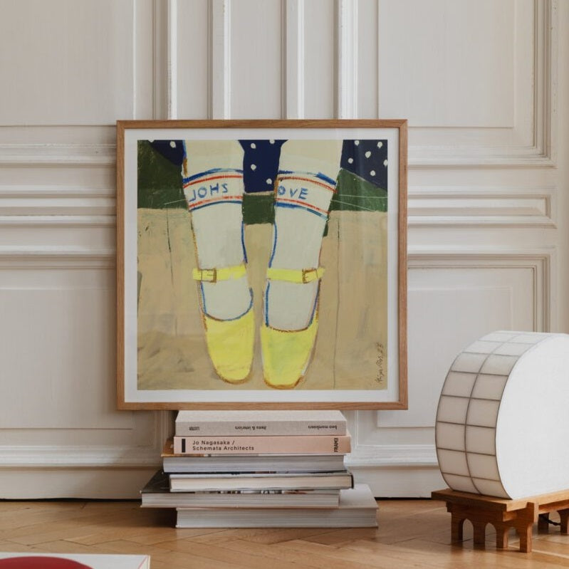 Poster ON THE JETTY 50x50 cm