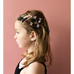 Hair Clips - Halloween Bat Clips