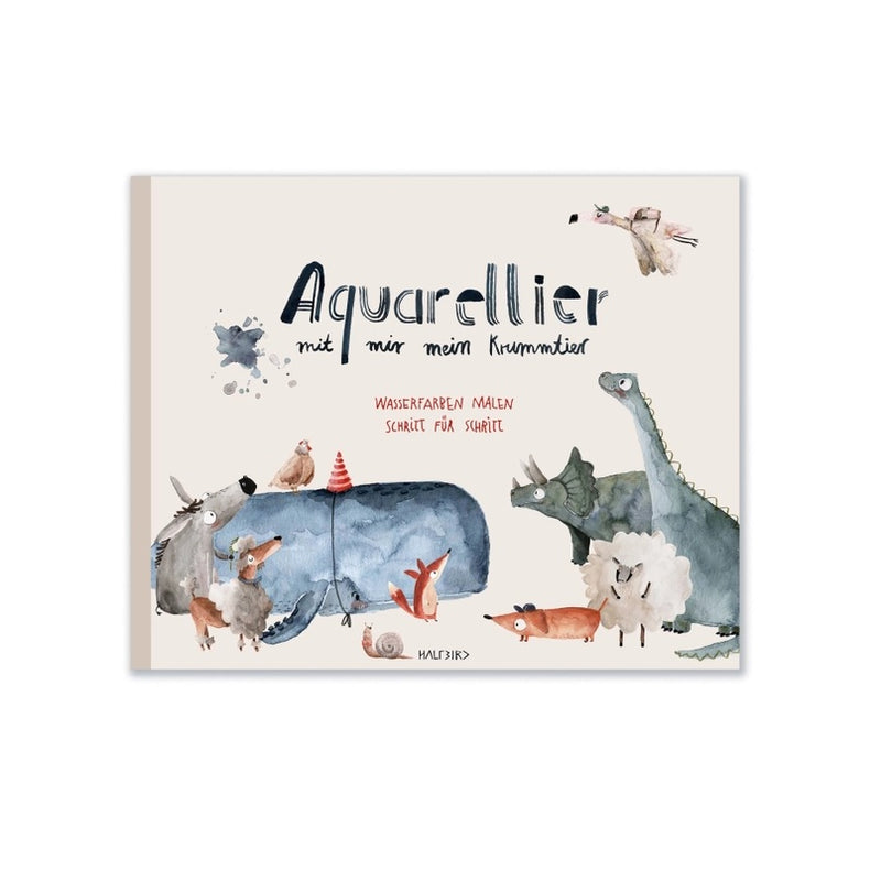 Aquarellier mit mir ein Krummtier