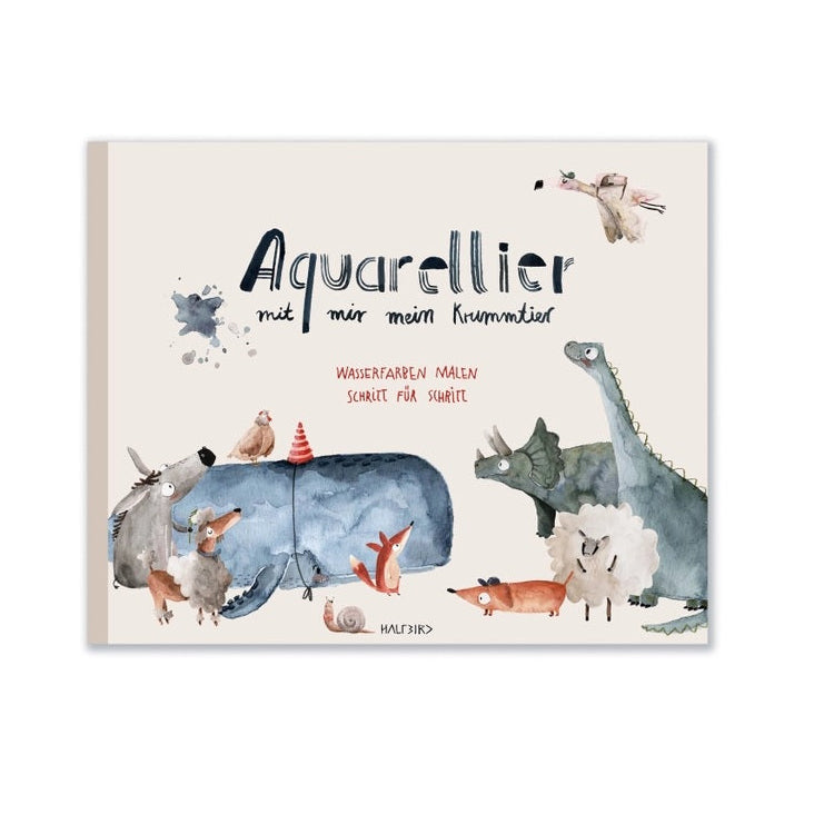 Aquarellier mit mir ein Krummtier