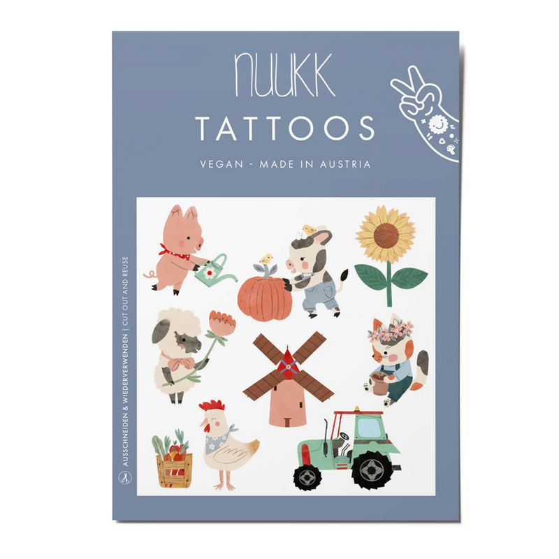 Bio Tattoo Bauernhof