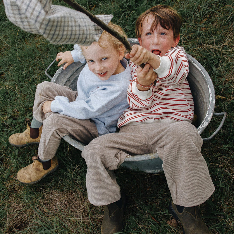 Kinderhose Cord - braun