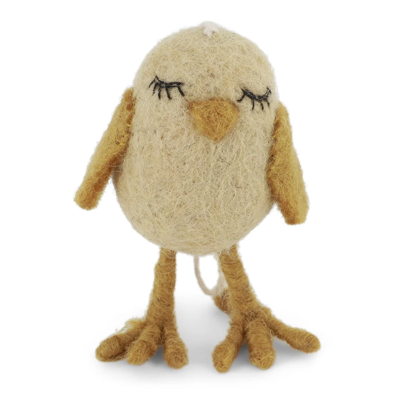 Filzanhänger - Chicken Dreamer Yellow