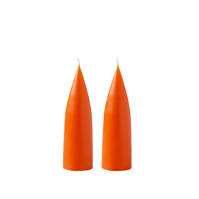 Kerze "Cone" 20 cm - Orange | 1 Stück