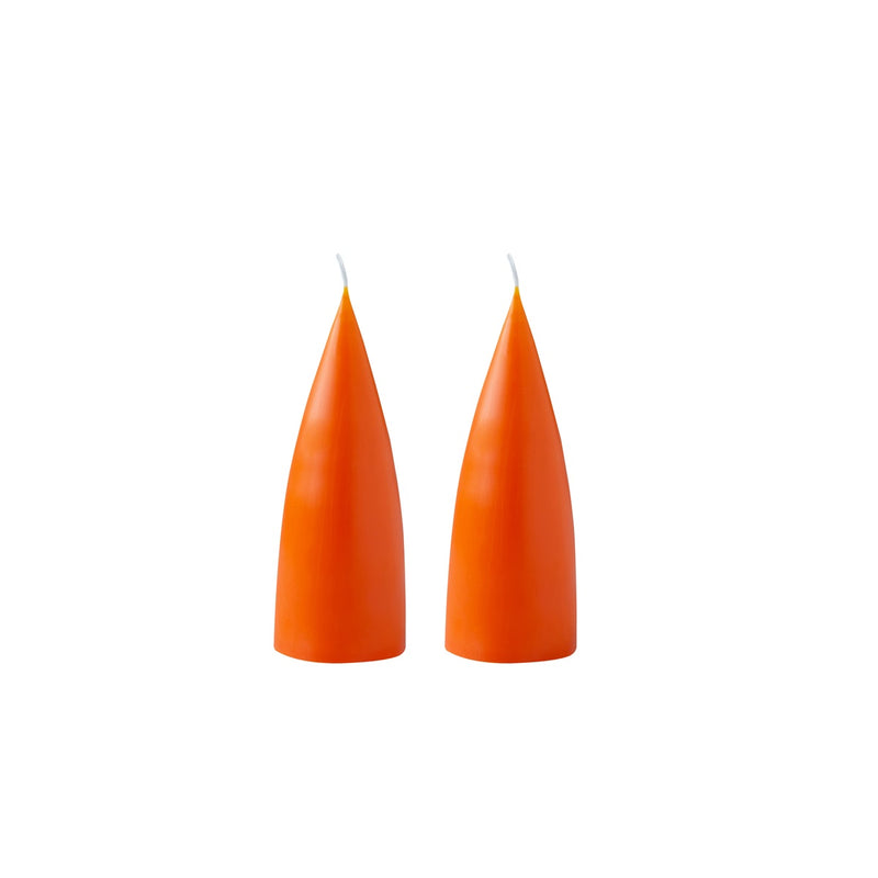 Kerze "Cone" 16 cm - Orange | 1 Stück