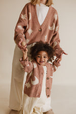 Cardigan COZMO Russet Moon Star