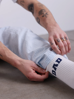 DAD College Socken - Weiß/Blau