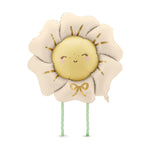 Folienballon BLUME hellbeige