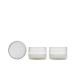 Upcycled Beer Bottle Glasses small – Clear 3erSet