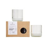 Upcycled Beer Bottle Glasses medium – Clear set of 2