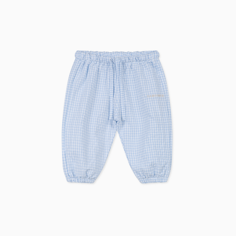 Babyhose Vichykaro - blau