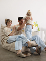 Kinderhose Vichykaro blau